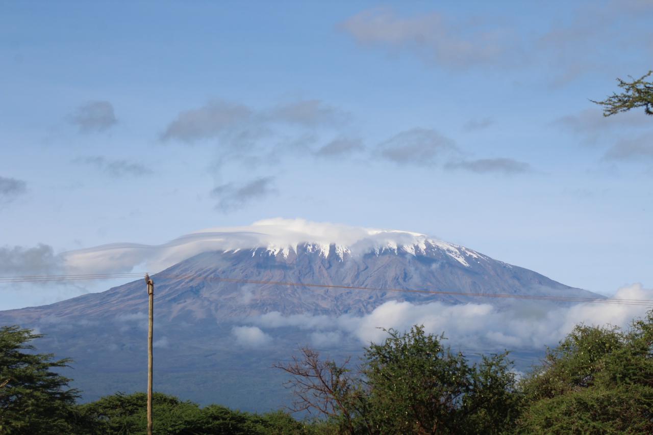 View of Mount Kilimanjaro from Amboseli National Park